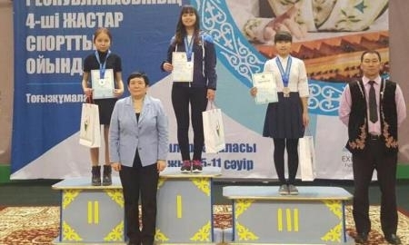 Актауская спортсменка стала чемпионкой молодежных игр по тогыз кумалак