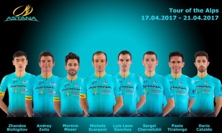 «Астана» объявила состав на «Альпийский Тур»