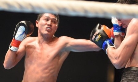 <strong>Нурсултанов одержал первую победу нокаутом на профи-ринге</strong>