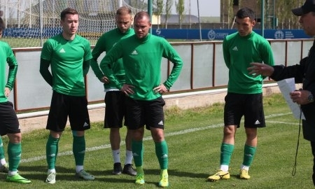 «Атырау» готовится к матчу с «Таразом» в Шымкенте