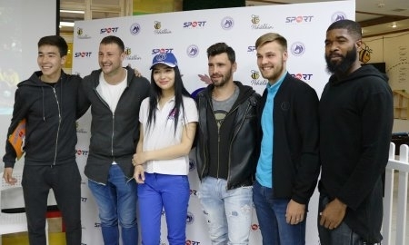 Игроки «Окжетпеса» встретились с воспитанниками детского дома