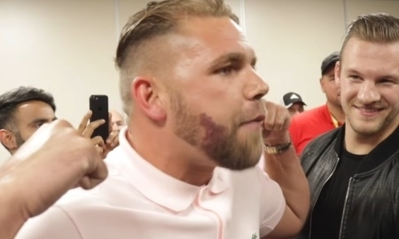 Хурцидзе потроллил потенциального соперника Головкина Сондерса за лишний вес