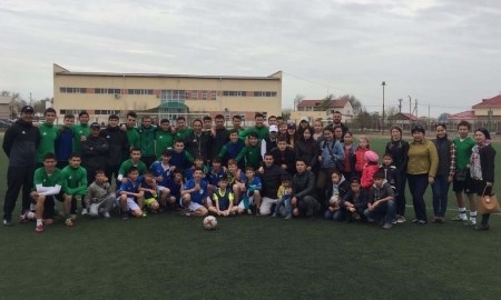 «Атырау» провел мастер-класс для воспитанников детского дома