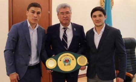 Джукембаев и Хусаинов встретились с министром культуры и спорта Казахстана