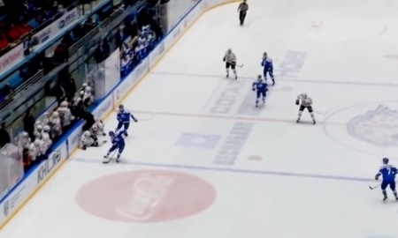 Силовой прием Старченко вошел в ТОП-10 лучших силовых приемов регулярного чемпионата КХЛ-2016/2017