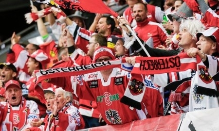 Австрия в первом периоде забросила три шайбы Польше — в группе сборной Казахстана на чемпионате мира-2017