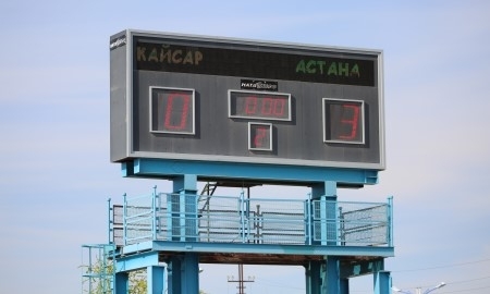 Отчет о матче Премьер-Лиги «Кайсар» — «Астана» 0:3