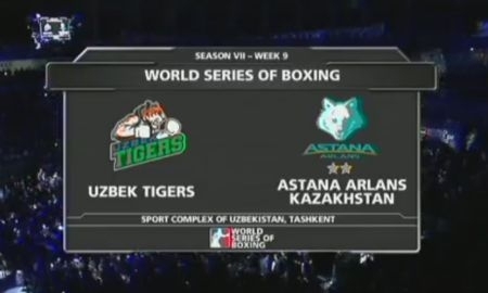 Видео матчевой встречи WSB «Uzbek Tigers» — «Astana Arlans» 4:1