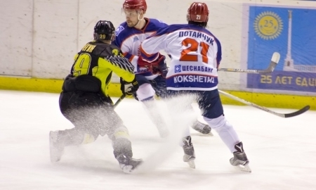 Фоторепортаж с матча плей-офф чемпионата РК «Темиртау» — «Арлан» 1:2 ОТ