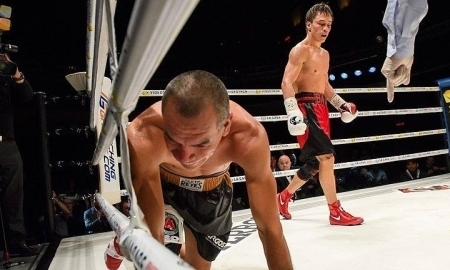 <strong>Как Джукембаев избивал Риверу за титул IBO International</strong>