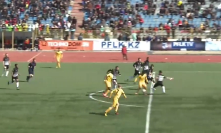 Видео гола Исаэля матча Премьер-Лиги «Шахтер» — «Кайрат»