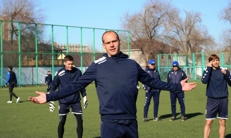 Фоторепортаж с тренировки «Окжетпеса» в Уральске