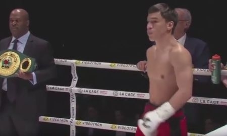 Видео титульного боя Джукембаева
