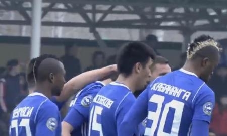 Видео гола Логвиненко матча Премьер-Лиги «Астана» — «Актобе»