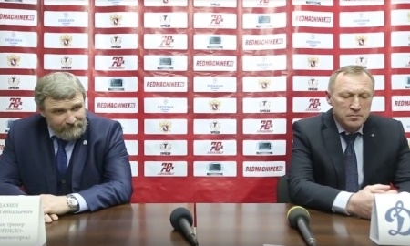 Видео послематчевой пресс-конференции игры финала плей-офф ВХЛ «Торпедо» — «Динамо» Балашиха 1:2