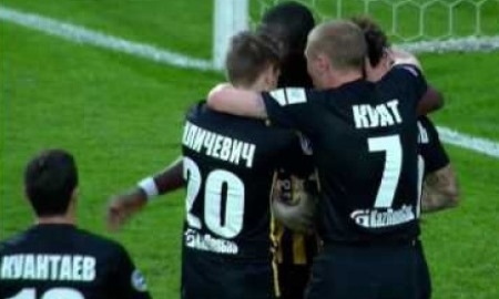 Видео гола Гоу матча Премьер-Лиги «Кайрат» — «Ордабасы»