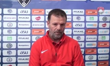 Видео послематчевой пресс-конференции Младенова игры Премьер-Лиги «Кайсар» — «Иртыш» 1:1