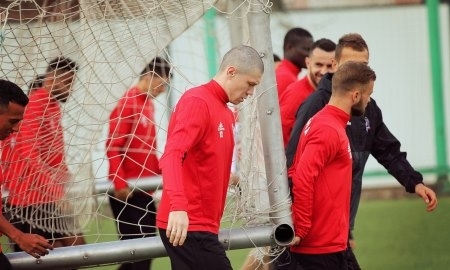 Фоторепортаж с тренировки «Актобе» в Уральске