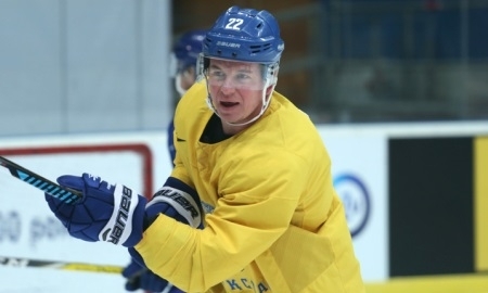 Фоторепортаж с первой тренировки сборной Казахстана в Киеве