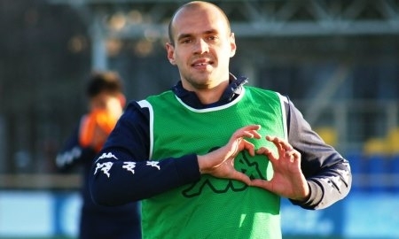 Фоторепортаж с тренировки «Окжетпеса» в Астане