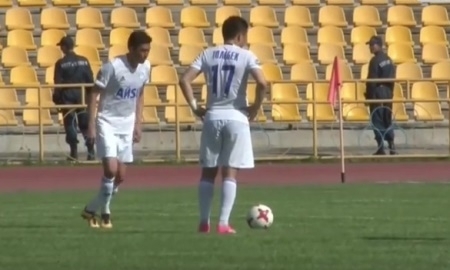 Видео гола Ковальчука матча Премьер-Лиги «Ордабасы» — «Тобол»