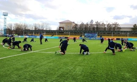 Фоторепортаж с тренировки «Окжетпеса» на «Тарлан Арене»