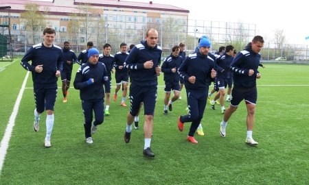 Фоторепортаж с тренировки «Окжетпеса»