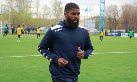 Фоторепортаж с тренировки «Окжетпеса» на «Тарлан Арене»