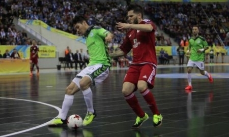 Фоторепортаж с матча Финала четырех Кубка УЕФА «Интер» — «Кайрат» 3:2