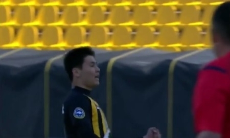 Видео гола Исламхана матча Премьер-Лиги «Кайрат» — «Акжайык»