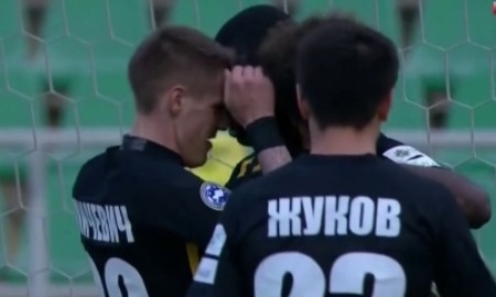 Видео гола Гоу матча Премьер-Лиги «Кайрат» — «Акжайык»