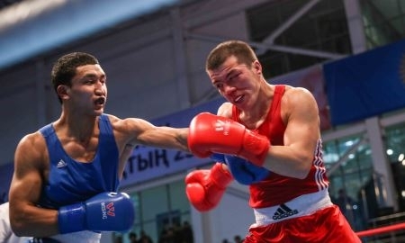 Аманкул отправил китайца в нокдаун на чемпионате Азии-2017