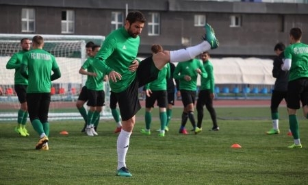 «Атырау» провел предыгровую тренировку на «Мунайшы»