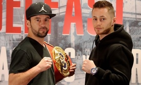 Потенциальный соперник Жакиянова провел дуэль взглядов перед следующим боем