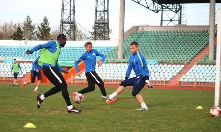 «Иртыш» провел предыгровую тренировку в Караганде