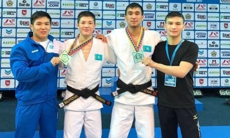 Спортсмены из Актау завоевали две медали на Кубке Европы по дзюдо в Литве