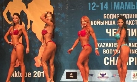 Актауские спортсменки стали лучшими на чемпионате Средней Азии и РК по бодибилдингу и фитнесу