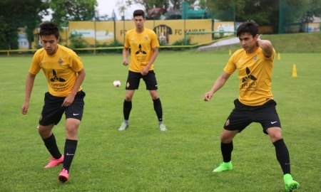 «Кайрат М» провел подготовительную тренировку