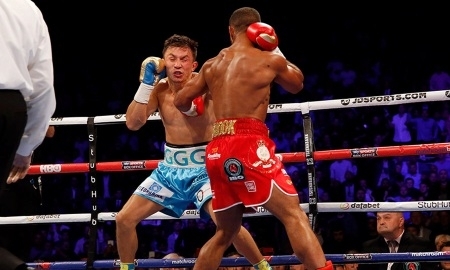 Британские промоутеры вспомнили раунд, в котором Брук побил Головкина