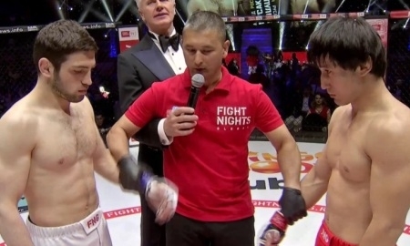 Серикпулов проиграл россиянину на турнире Fight Nights Global 65