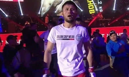 Естанов болевым приемом победил россиянина на турнире Fight Nights Global