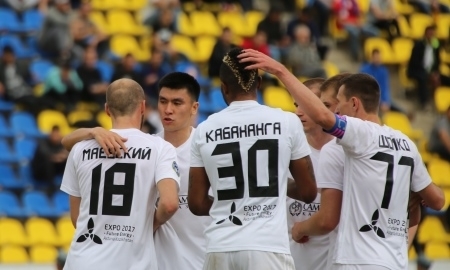 Отчет о матче Премьер-Лиги «Акжайык» — «Астана» 0:2