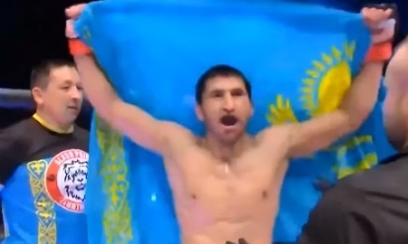 Видео беседы Оспанова с нокаутированным им японцем после боя