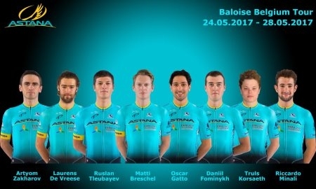 «Астана» объявила состав на «Тур Бельгии»