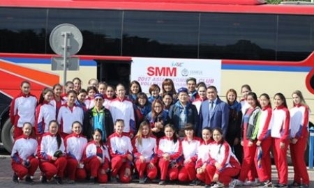 Участники чемпионата Азии по волейболу прибыли в ВКО