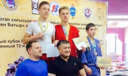 Крупный турнир по самбо «Мен Батыр» прошел в Алматы