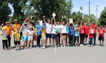 Семейные соревнования организовали таразские полицейские