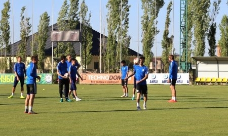 «Иртыш» провел предыгровую тренировку в Шымкенте