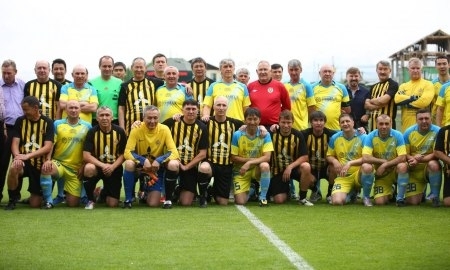 Состоялся товарищеский матч между ветеранами Алматы и Астаны