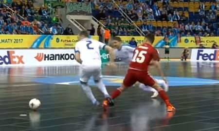 Видеообзор матча Финала четырех Кубка УЕФА «Югра» — «Кайрат» 5:5, пен. 2:3